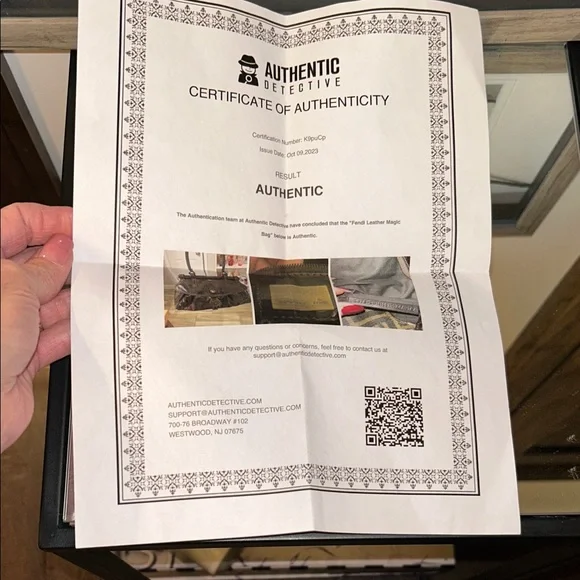 Fendi Dark Burgundy Leather Satchel - Picture 16 of 16